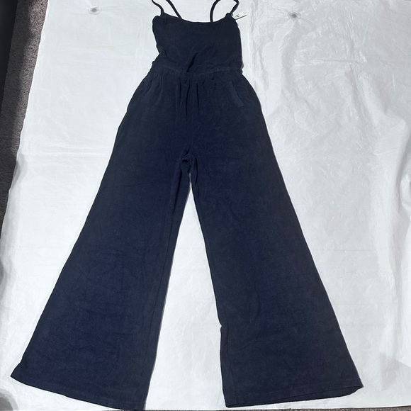 aerie Pants - OFFLINE By Aerie  Navy Blue Jumpsuit Size  XS For Women 170-1445-5554